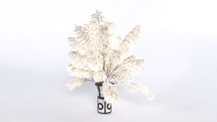 渲染模型_植物摆件012