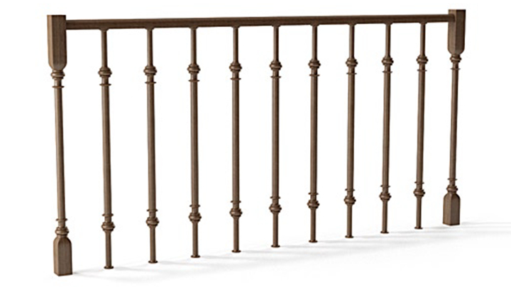 渲染模型_楼梯扶手009