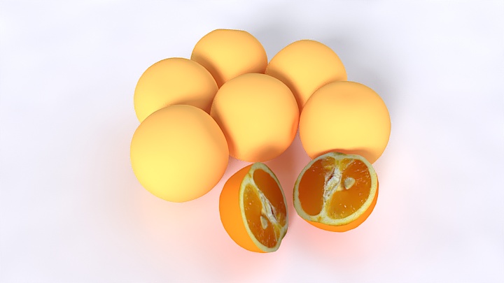 渲染模型_橙子005