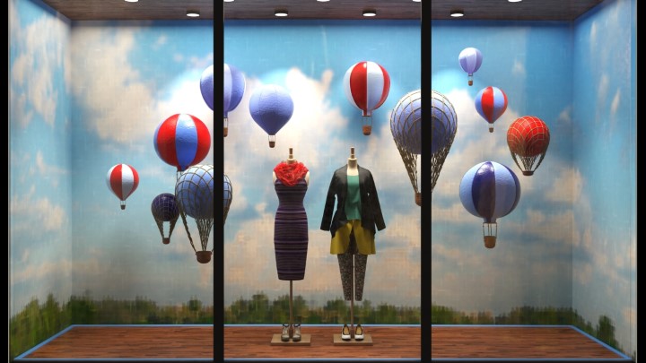 渲染模型_橱窗010