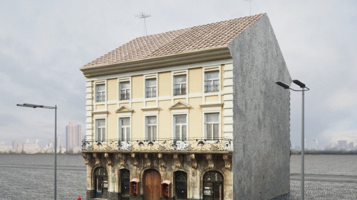 渲染模型_欧式建筑006