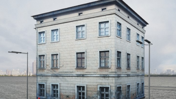 渲染模型_欧式建筑018