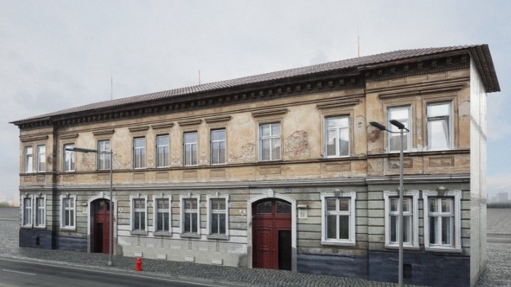 渲染模型_欧式建筑021