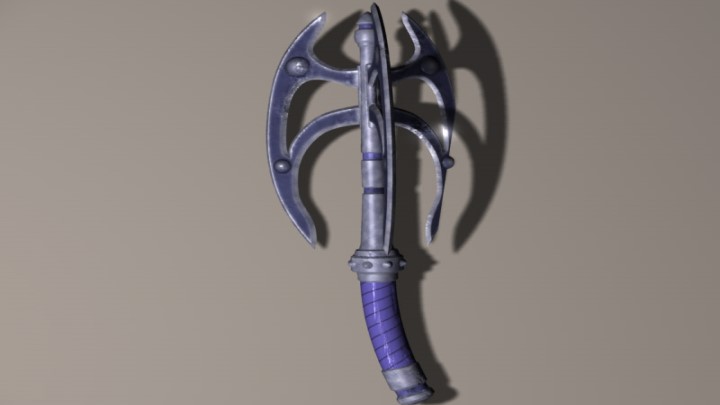 渲染模型_武器027