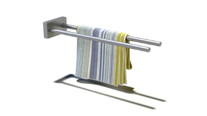 渲染模型_毛巾架009