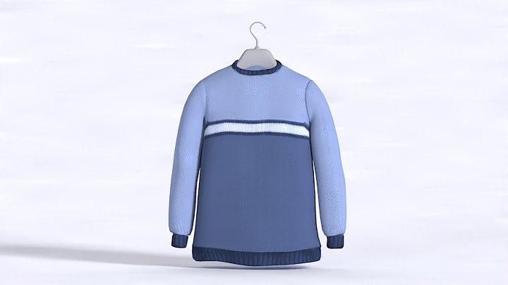 渲染模型_毛衣002