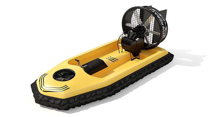 渲染模型_气垫艇002