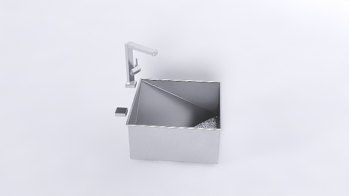 渲染模型_水槽013