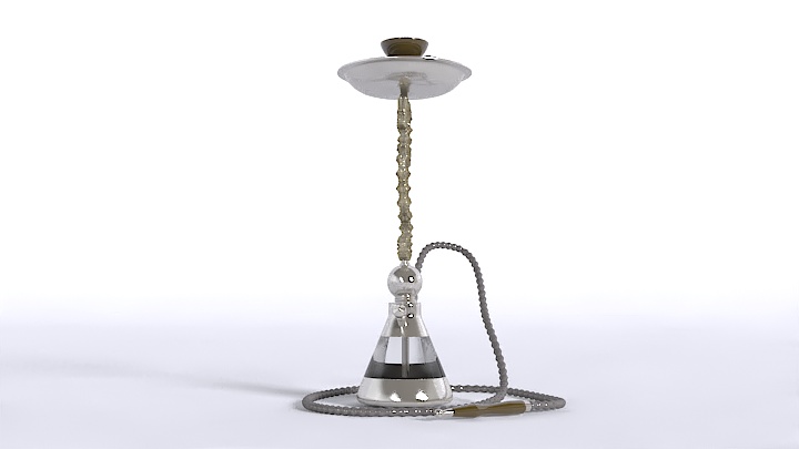 渲染模型_水烟设备010