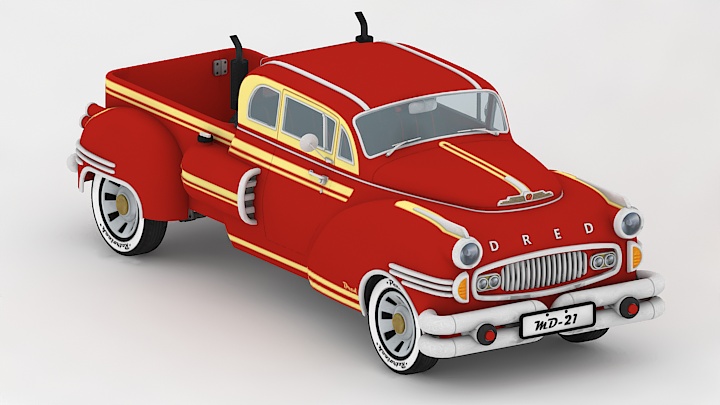 渲染模型_汽车083