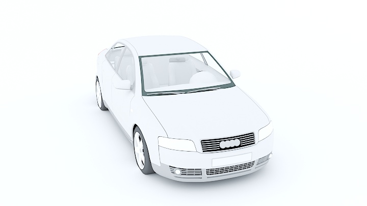 渲染模型_汽车086