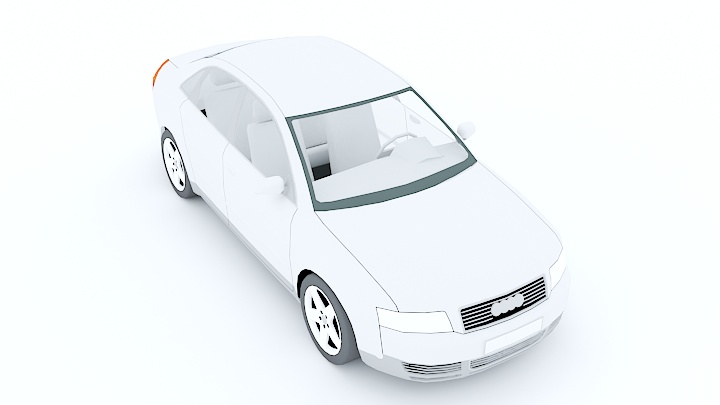 渲染模型_汽车088