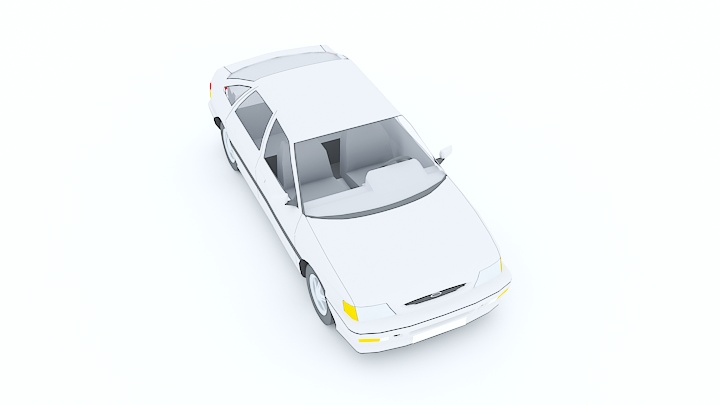 渲染模型_汽车108