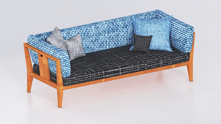 渲染模型_沙发3359
