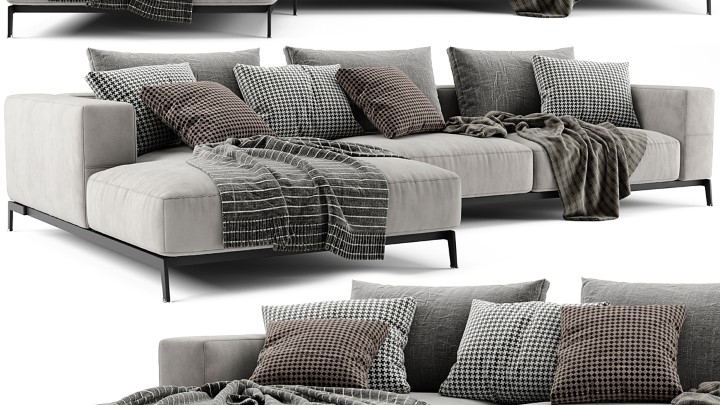 渲染模型_沙发3505