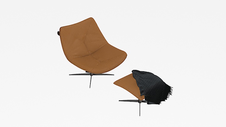 渲染模型_沙发3569