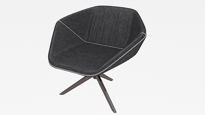 渲染模型_沙发3572