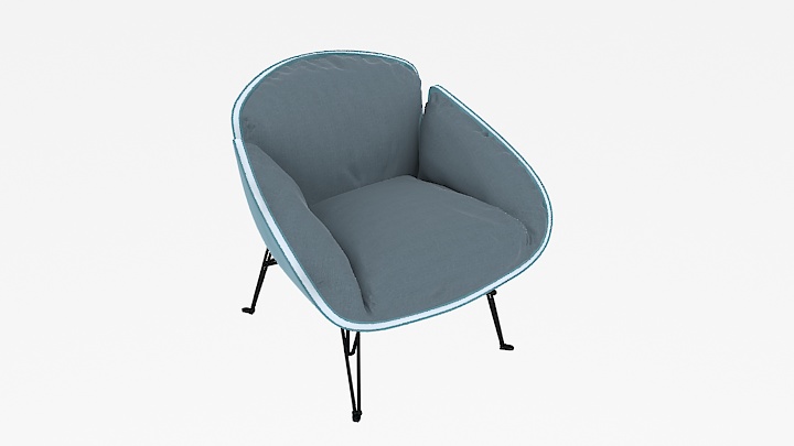 渲染模型_沙发3592