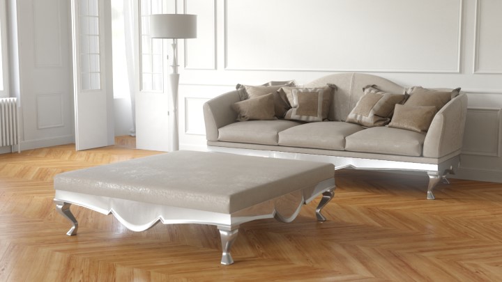 渲染模型_沙发3654