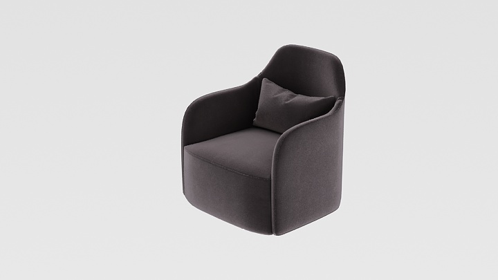 渲染模型_沙发3659