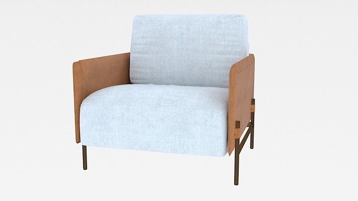 渲染模型_沙发3665