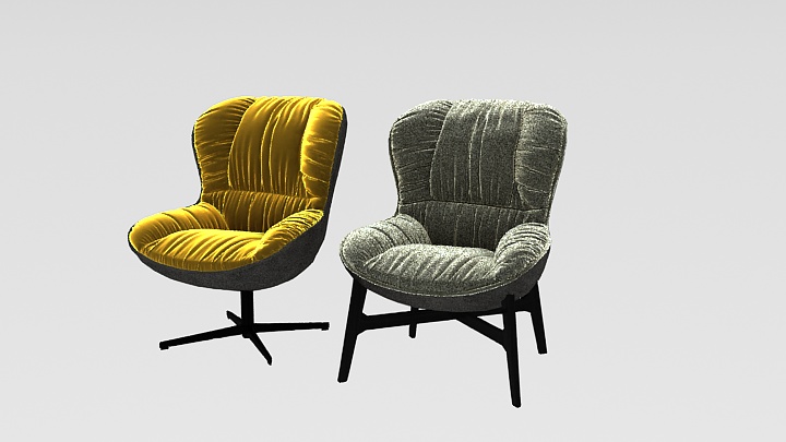 渲染模型_沙发3670