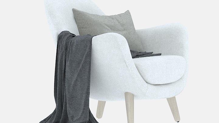 渲染模型_沙发3671