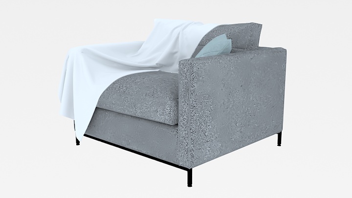 渲染模型_沙发3676