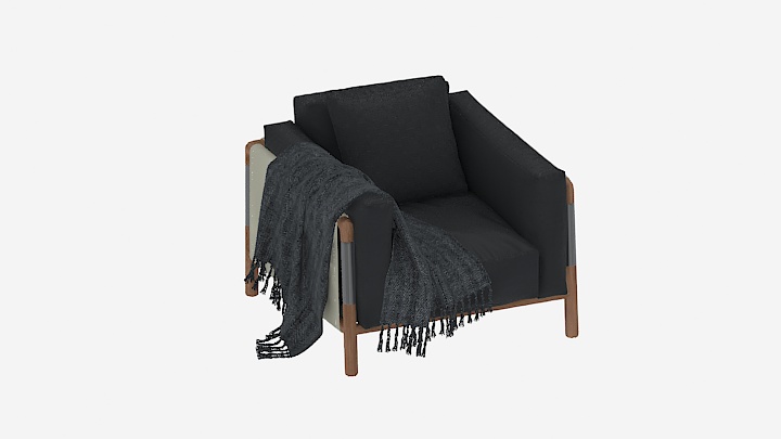 渲染模型_沙发3692