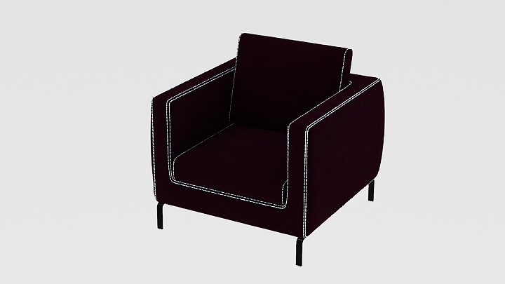 渲染模型_沙发3704