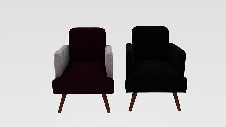 渲染模型_沙发3717