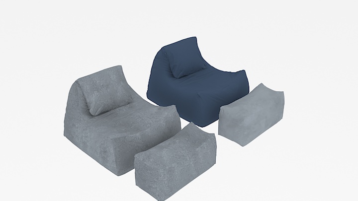 渲染模型_沙发3730