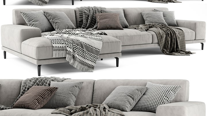 渲染模型_沙发3781