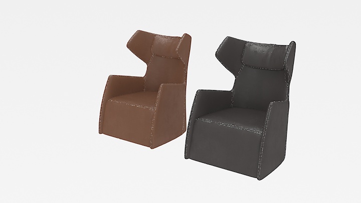 渲染模型_沙发3844