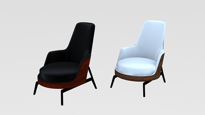 渲染模型_沙发3850