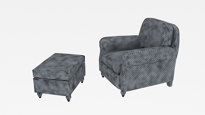 渲染模型_沙发3929