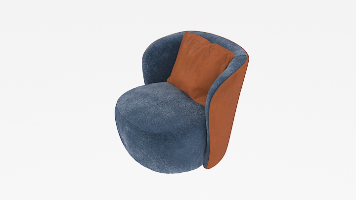 渲染模型_沙发3950