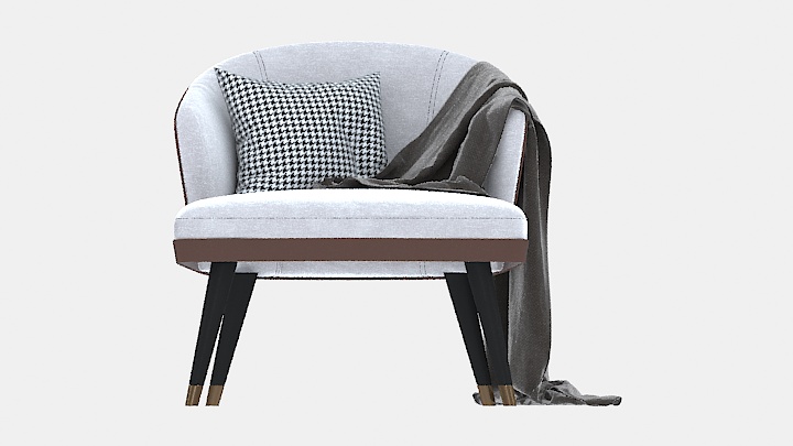 渲染模型_沙发3963