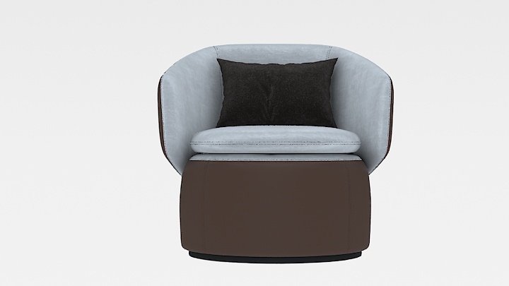 渲染模型_沙发3971