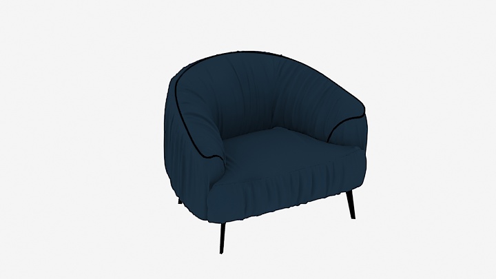 渲染模型_沙发3977