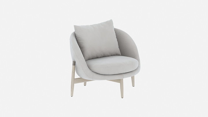 渲染模型_沙发3999