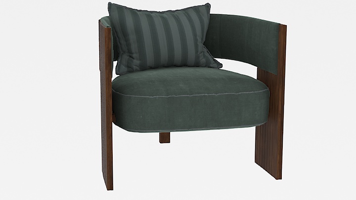 渲染模型_沙发4262