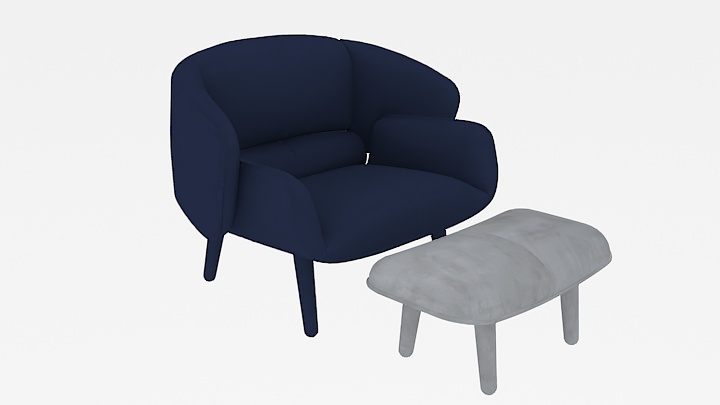 渲染模型_沙发4281