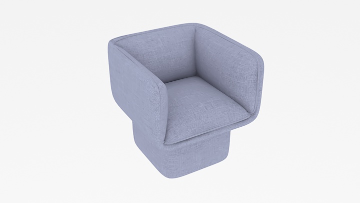 渲染模型_沙发4284