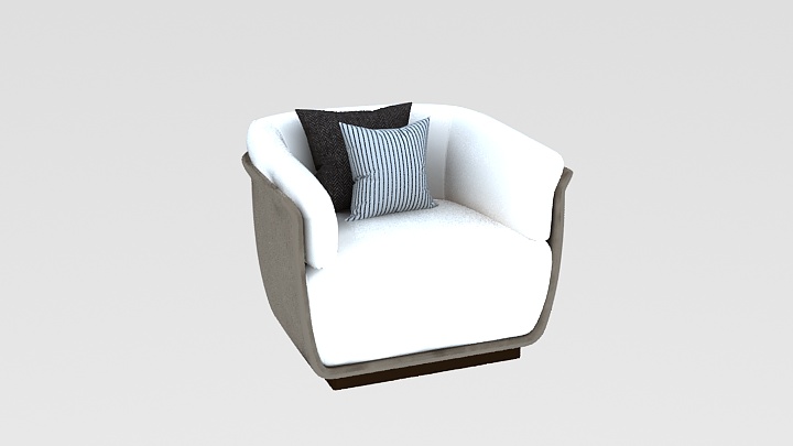 渲染模型_沙发4296