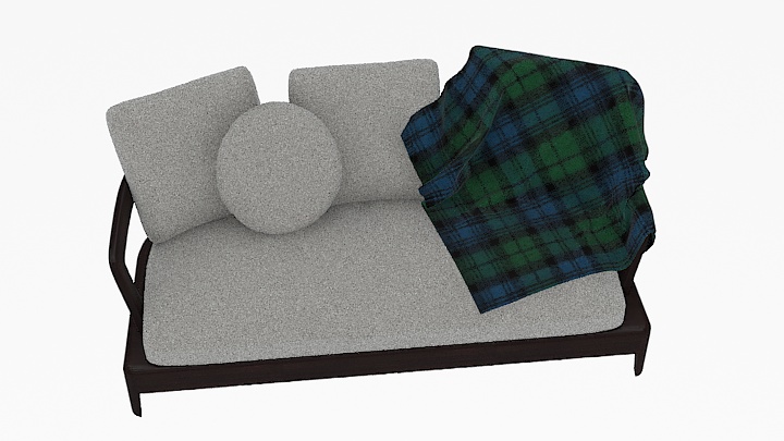 渲染模型_沙发4316