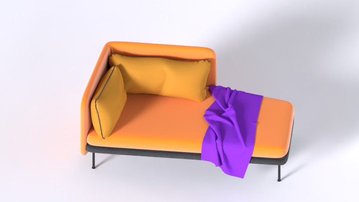 渲染模型_沙发4391