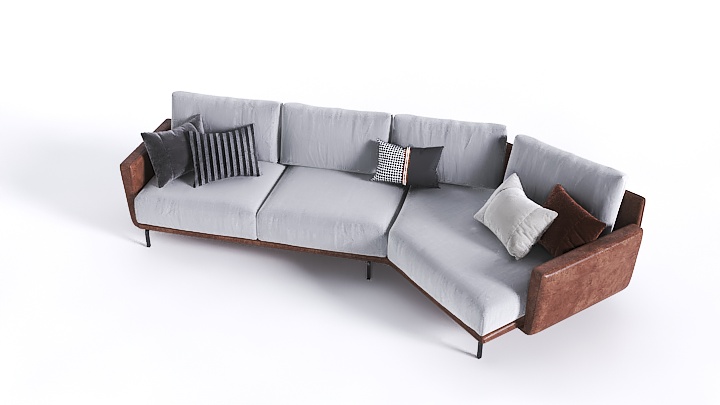 渲染模型_沙发4419