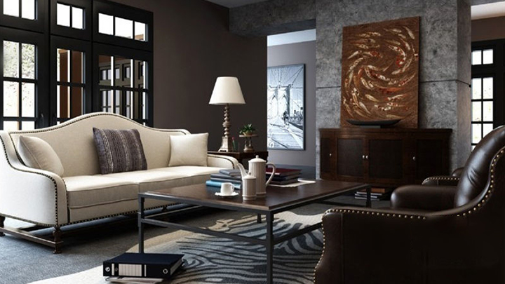 渲染模型_沙发4464