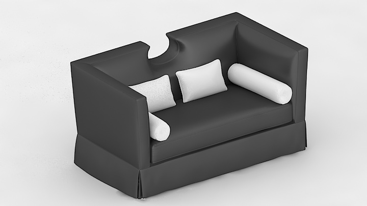 渲染模型_沙发4479